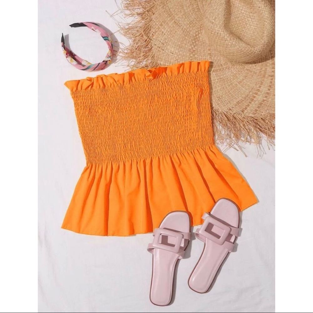 Plus Peplum Top